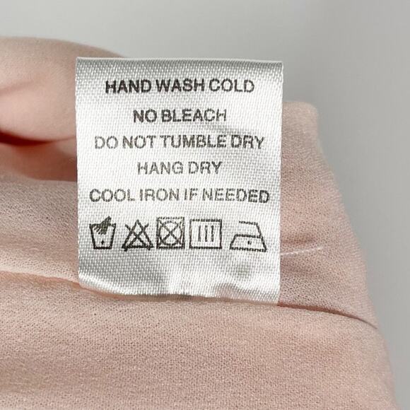 New Superdown Small S Blush Pink Billie Drape Midi Dress Cocktail Satin Ruched - Picture 10 of 13